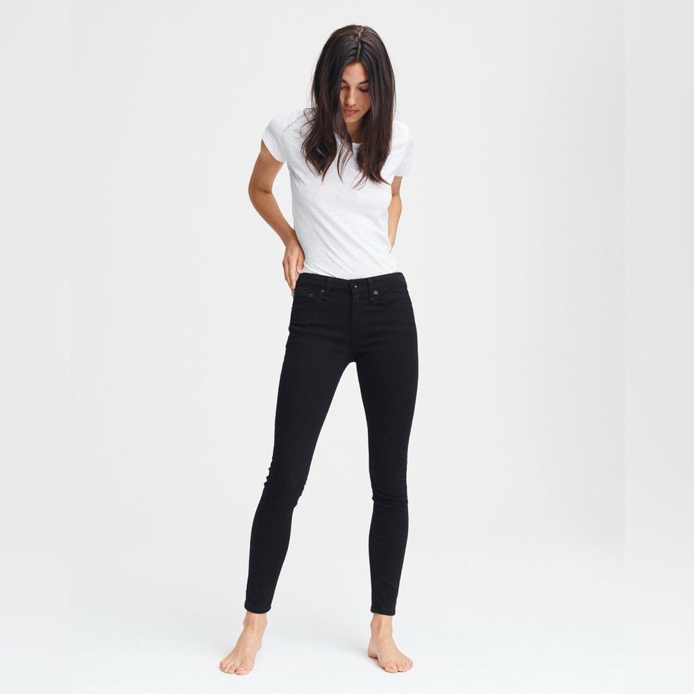 Rag & Bone Jean Legging Navy High Rise Sz 32